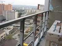 Зварювання опорної конструкції балкону. Фото10