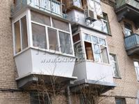 Внешняя обшивка балкона пластиковой вагонкой. Фото 9