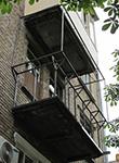 Зварювання опорної конструкції балкону. Фото5