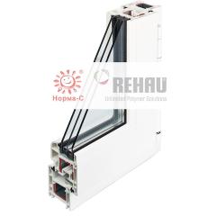 Фото профільної системи REHAU EURO-DESIGN 60